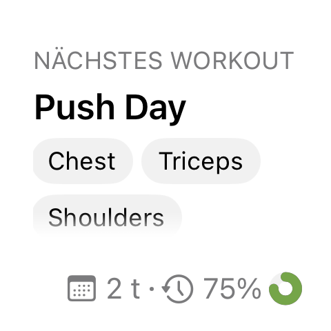Workout-Details-Widget