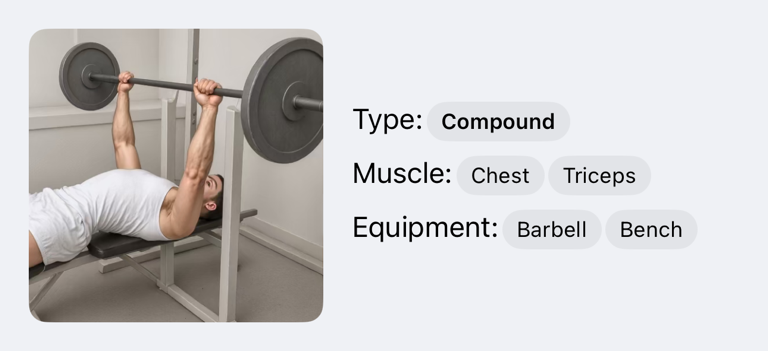 Exercise detail