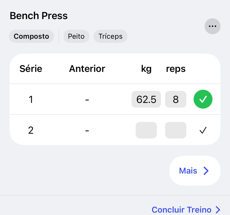 Linha de registro de série