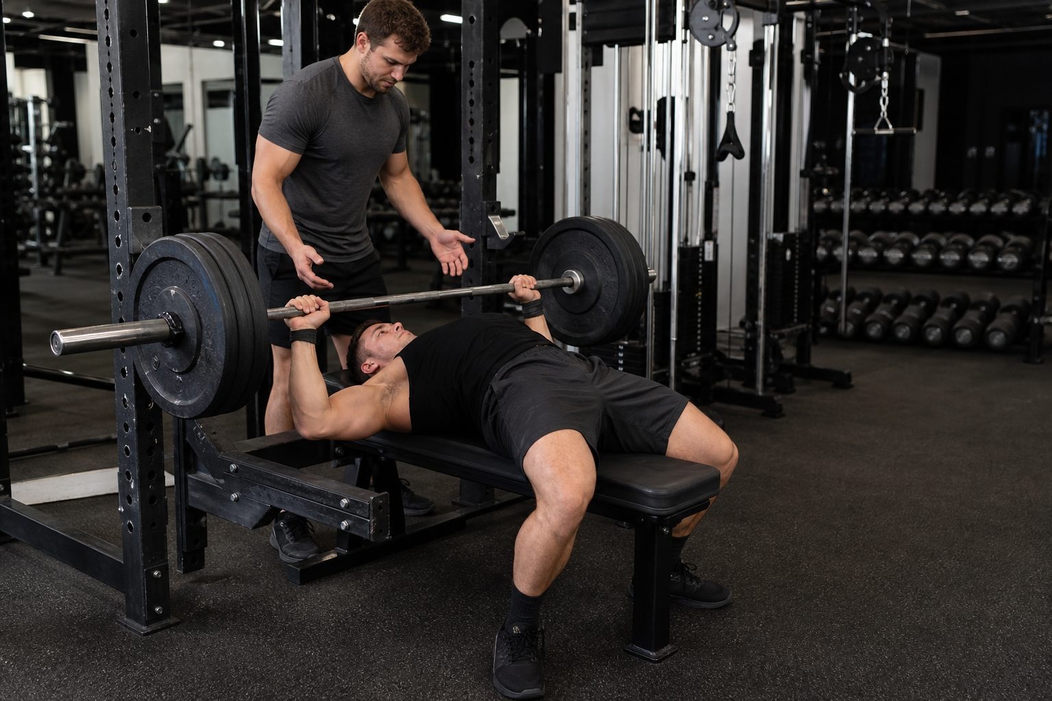 Push-Day-Workout für Brust, Schultern und Trizeps