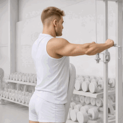 Chest-Supported Cable Rear-Delt Fly