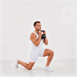 Kettlebell Reverse Lunge
