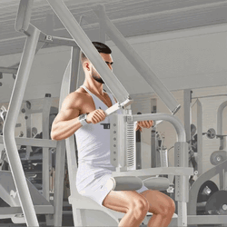 Machine Pulldown (High Row)