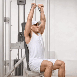 Seated Cable Shoulder Press